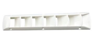 PLASTİK YAN HAVALANDIRMA 7'Lİ 88X460 MM