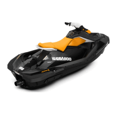 Sea Doo Spark 2up STD 60 Hp Deep Black - Mango Orange Jet Ski