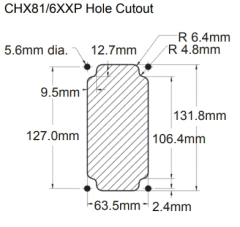 Seastar CHX8641P tekli kumanda kolu trim kontrollü