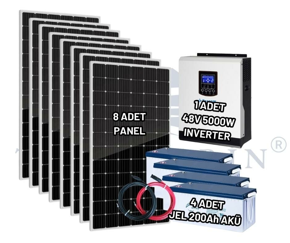 Akülü Solar Paketi 5