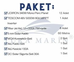 Akülü Solar Paketi 7