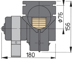Vetus Blower 24V