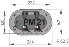 Vetus Lomboz Ebat: 147x362mm
