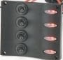4'LÜ SWITCH PANEL 95X105 MM