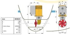 vetus-bas-manevra-pervanesi-25-kgf-12v 0266525B