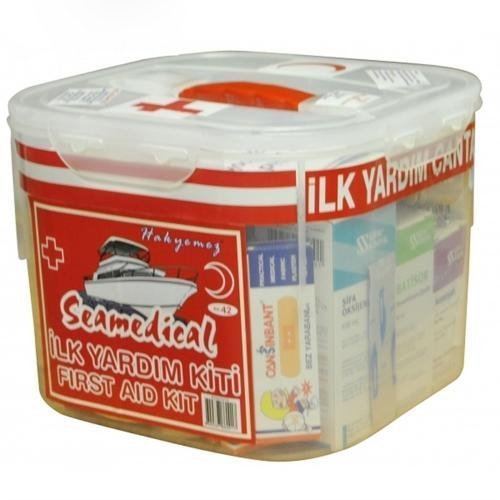 İLK YARDIM KUTUSU GEMİ İÇİN KARE KUTU