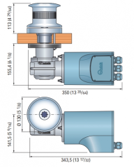 Tumbler Capstan 1000W 12V