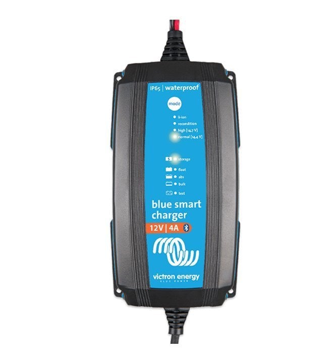 Victron Energy Blue Smart IP65s Charger 12/4 + DC connector BPC120433064R