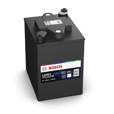 Bosch LG0010  6 Volt 200 AH Jel Akü