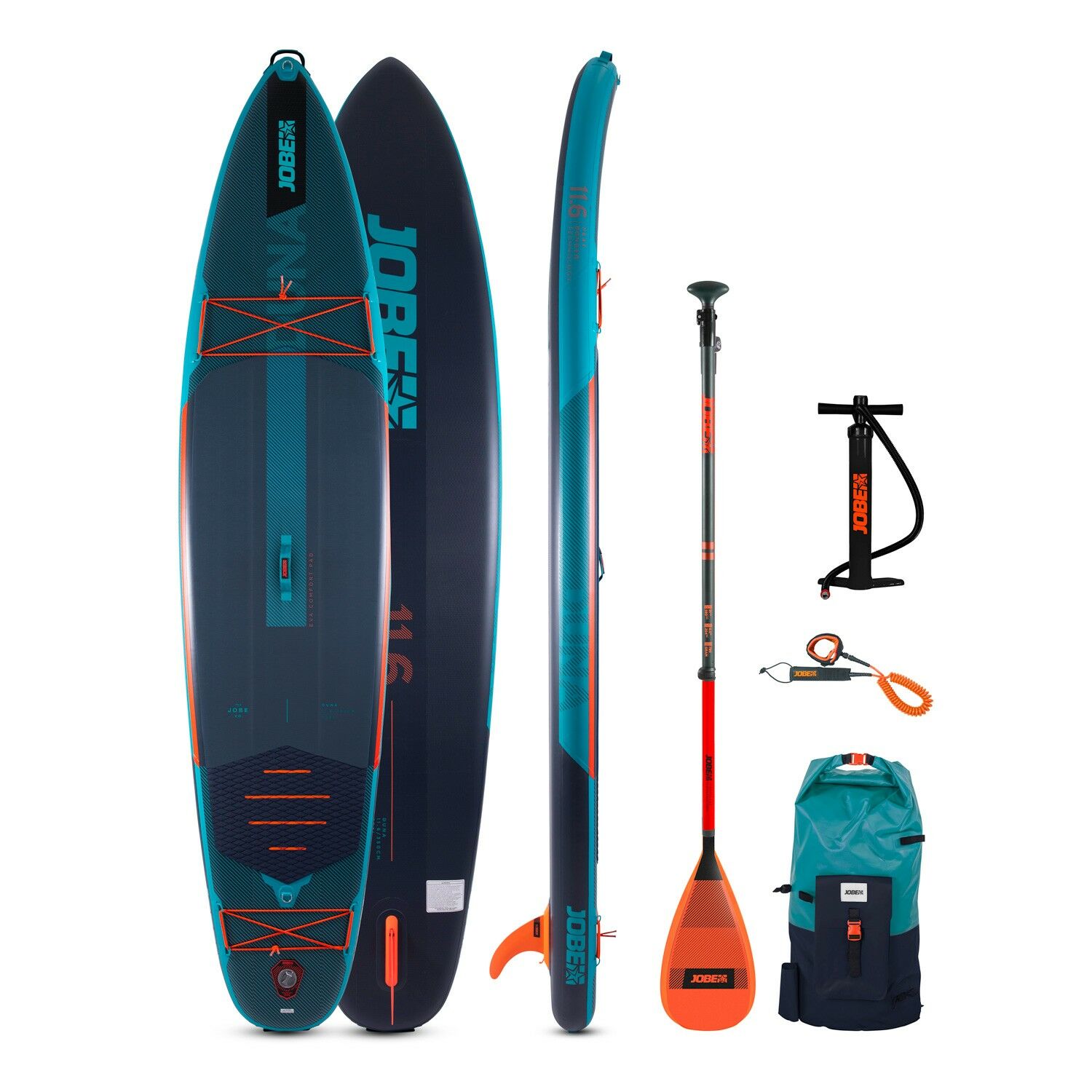 JOBE VARNA SUP BOARD 11.6 SETİ MAVİ 335X76X15 CM