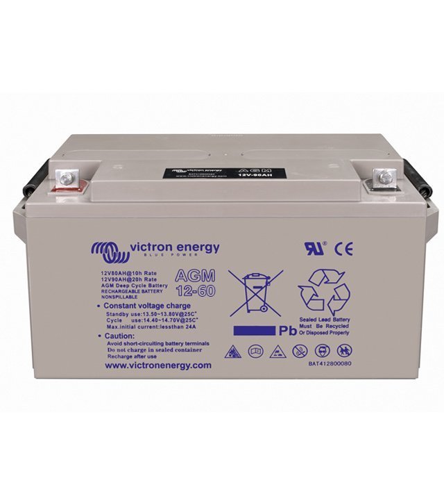 Victron Energy 12V/60Ah AGM Deep Cycle Akü BAT412550084
