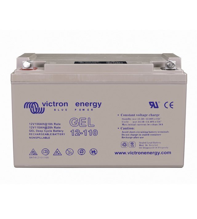 Victron Energy 12V/110Ah Gel Deep Cycle BAT412101104