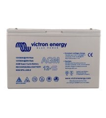Victron Energy 12V/15Ah AGM Super Cycle BAT412015080