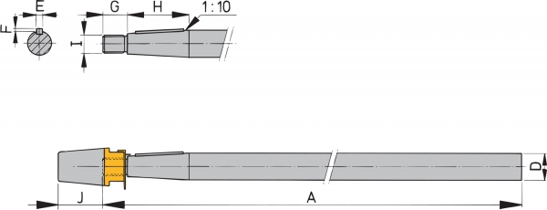 Vetus pervane şaftı. Ø: 25 mm. Boy: 2.5 metre.
