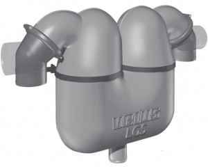 Jeneratör egzoz gaz/su ayırıcısı  TİP: LGS60