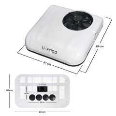 U-Frigo Mini Araç Tavan Park Kliması 12V