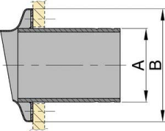 Vetus egzoz çıkışı MODEL TRCS40