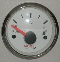 YAKIT GÖSTERGESİ 12-24 V BEYAZ