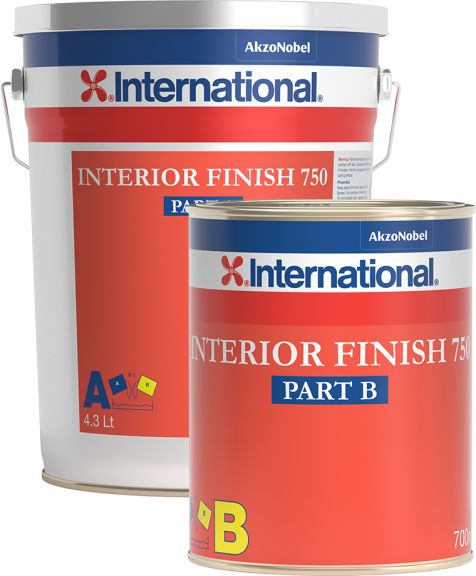 International Interior Finish 770 Saten Beyaz 5 Lt