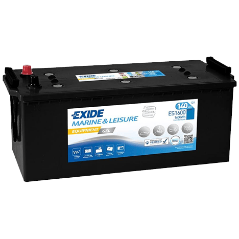 Exide ES1600 Jel Akü Marin 140Ah 1600Wh Equipment Gel