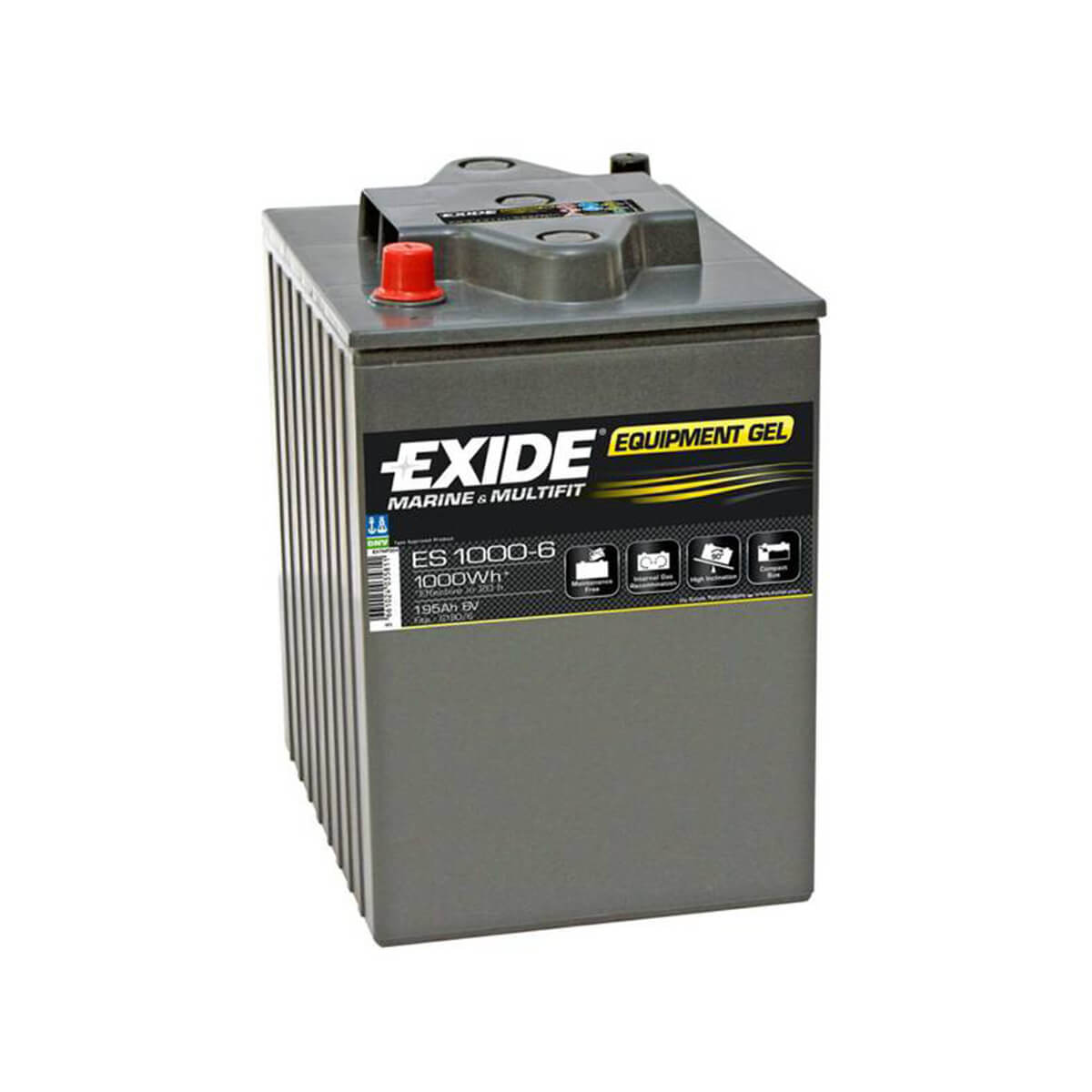 Exide Gel ES1000-6 12 Volt 195 Amper Akü