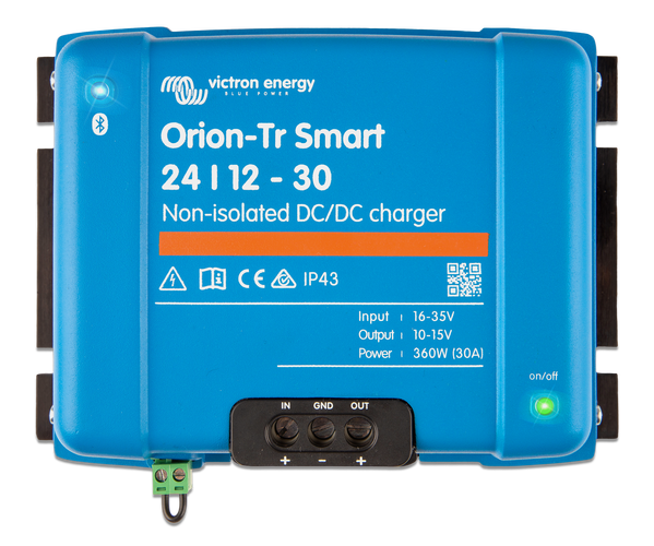 Victron Energy Orion-Tr Smart 12/12-30A Non-isolated DC-DC ch. ORI121236140