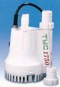 TMC SİNTİNE POMPASI ÜST ÇIKIŞLI 1750 GPH 12 V