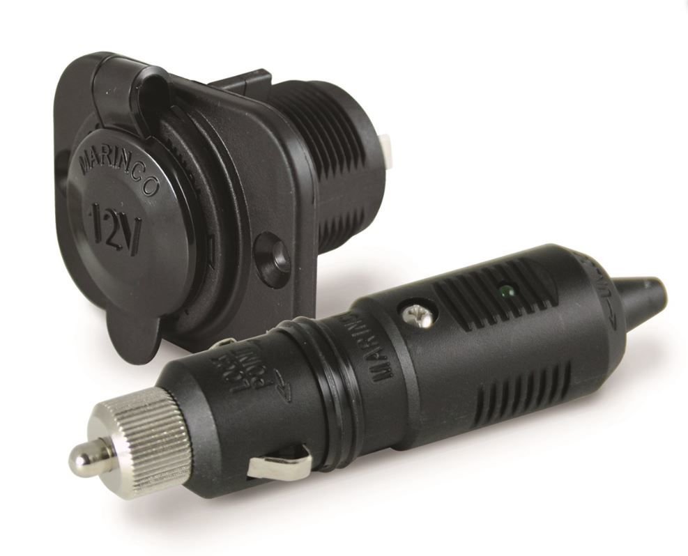Marinco 12 Volt Çakmak Fiş ve Priz ( Paketli)