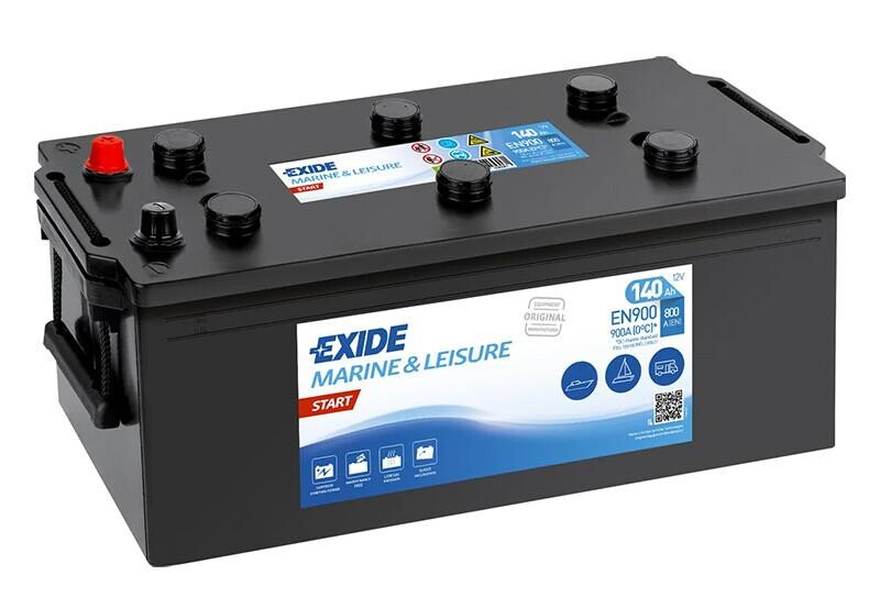 Exide EN900 Marin Start Aküsü, 12V 140A