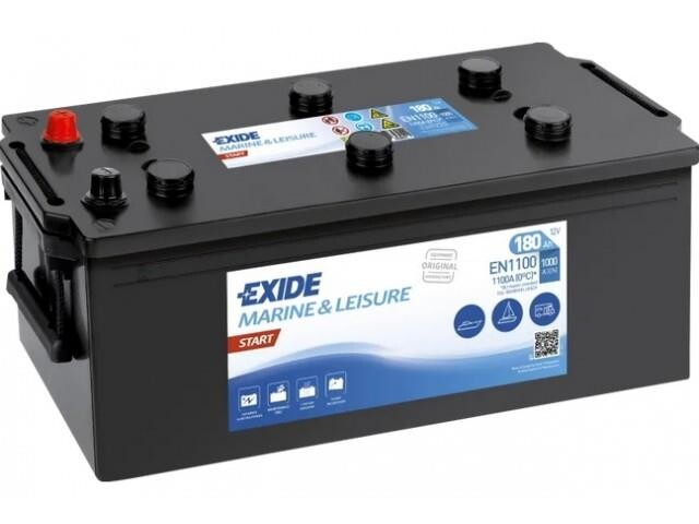 Exide EN1100 Marin Start Aküsü, 12V 180A