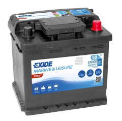Exide EN500 Marin Start Aküsü, 12V 50A