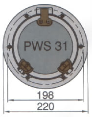 Vetus Lomboz Ø	: 220mm Tip	: PWS31A1
