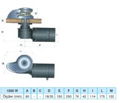 SMART ZİNCİR IRGATI 1000 W-12 V 08 MM ZİNCİR
