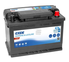 Exide EN750 Marin Start Aküsü, 12V 74A