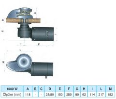 SMART ZİNCİR IRGATI 1000 W-12 V H.FENERLİ 08 MM ZİNCİR