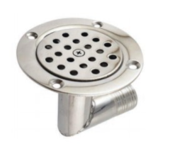 YER SÜZGECİ DİRSEKLİ 32 MM ÇIKIŞLI