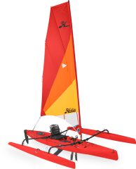 Hobie Mirage Adventure Island Red Hibiscus