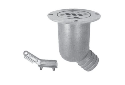 YER SÜZGEÇİ KROM 38 MM EMNİYET TOPLU
