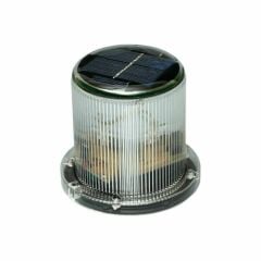SOLAR PANELLİ TEPE LAMBASI LED YEŞİL