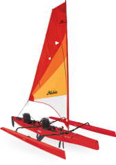 Hobie Mirage Tandem Island Red Hibiscus