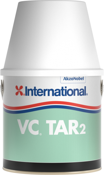 International VC TAR 2 Tekne Boyası için Astar 2,5 Litre Siyah