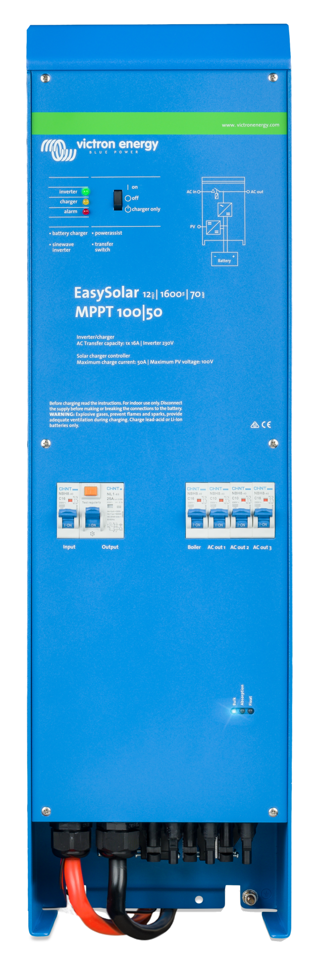 Victron Energy EasySolar 12/1600/70-16 MPPT 100/50 CEP121621000