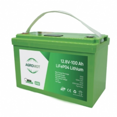 AGROMOT 100AH 12.8V LCD EKRAN & BLUETOOTH LİTYUM AKÜ