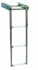 PLATFORM ALTI TELESKOPİK MERDİVEN 3 BASAMAK cr-ni 85cm