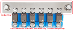 Victron Energy Busbar to connect 5 CIP100200100 (500 A)