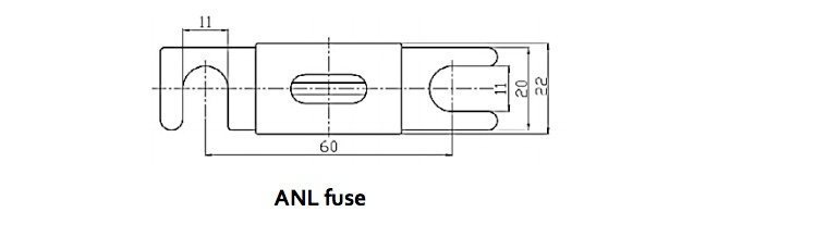 Victron Energy ANL-fuse 500A/80V for 48V products (1 pc) CIP142500000