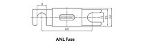 Victron Energy ANL-fuse 500A/80V for 48V products (1 pc) CIP142500000