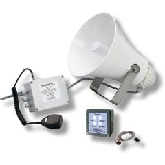 EW3-MS ELEKTRONİK MEGAFON 20/75mt SİS DÜDÜĞÜ,MİK.+SİREN 24v