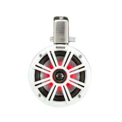 6.5'' (165 mm) Tower Coaxial Speaker System - White LED Grills