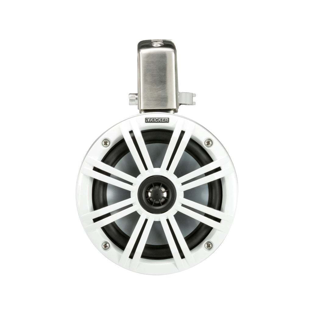6.5'' (165 mm) Tower Coaxial Speaker System - White LED Grills